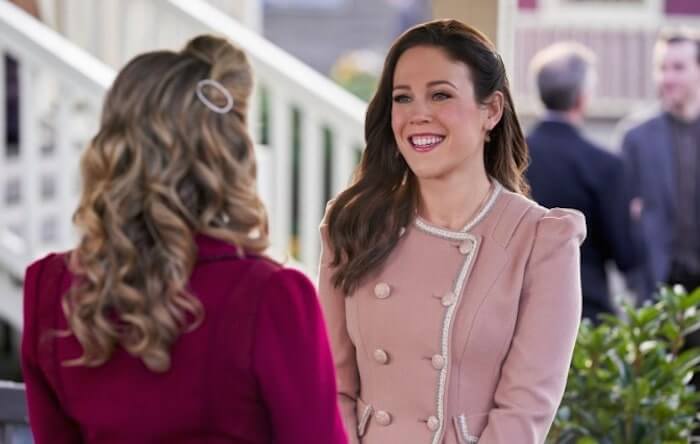 Erin Krakow says that Season 10 of When Calls the Heart will have 'jaw-dropping' drama. (Image: Hallmark Media)
