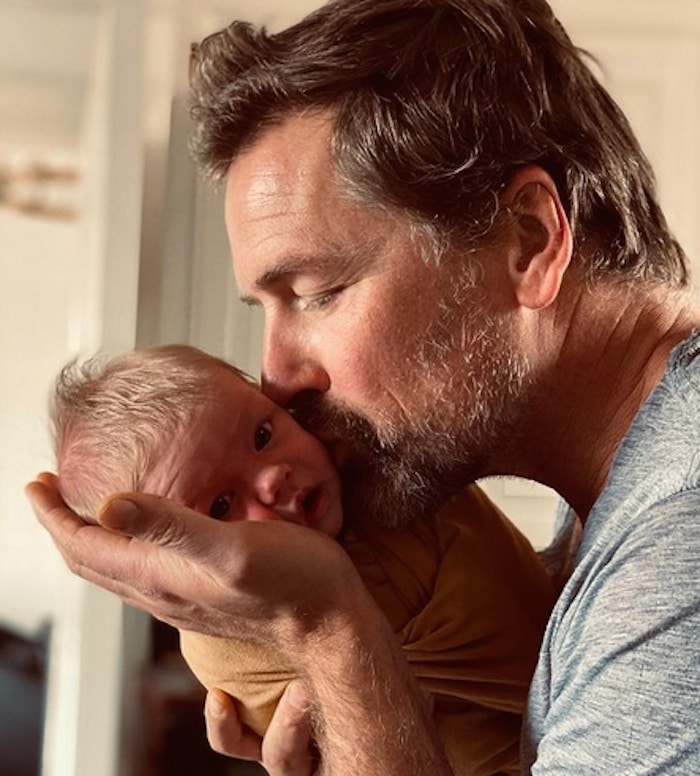 The complete list of Paul Greene Hallmark movies. Greene is pictured here with his son Austin. (Image: Instagram/@paulgreeneofficial.)