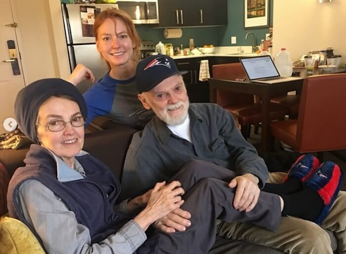 Alicia Witt and her parents, Robert and Diane