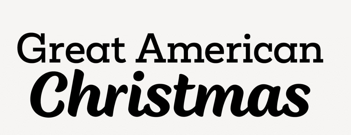 Great American Christmas logo