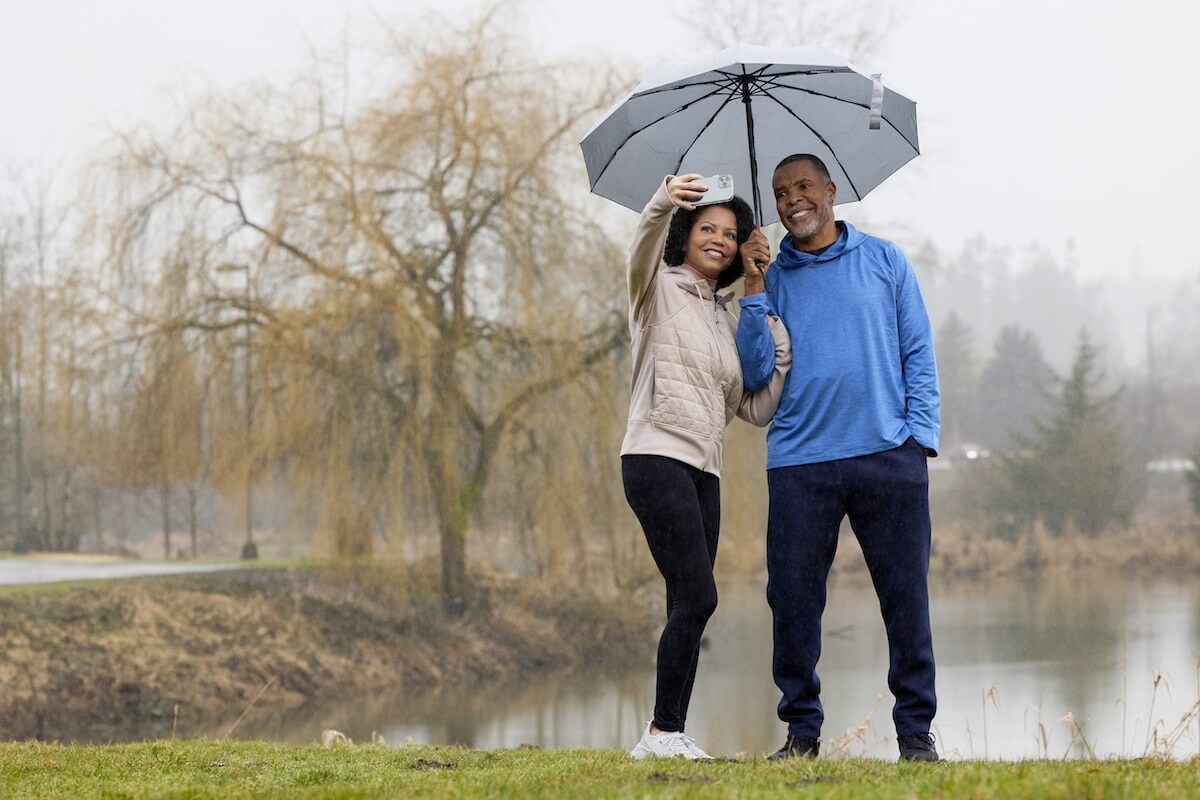 Gloria Reuben and Eriq La Salle in Hallmark Channel's A Second Chance at Love