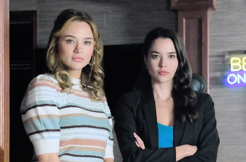 Hunter King and Rhiannon Fish will star in the new Hallmark movie Nikki & Nora: Sister Sleuths