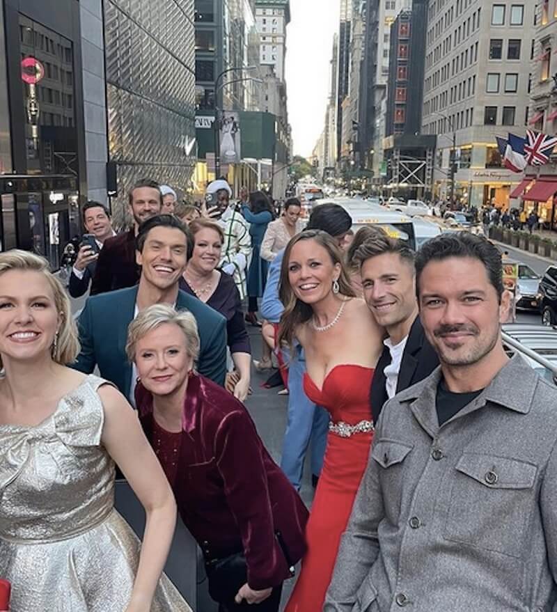 Hallmark actors reveal their favorite co-stars at the 2022 Countdown to Christmas launch in New York City