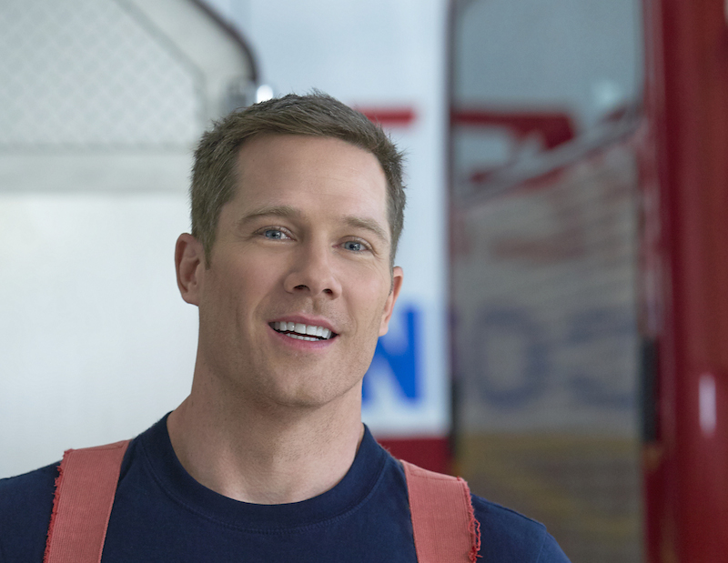 Luke Macfarlane had nothing but nice things to say about this former co-star