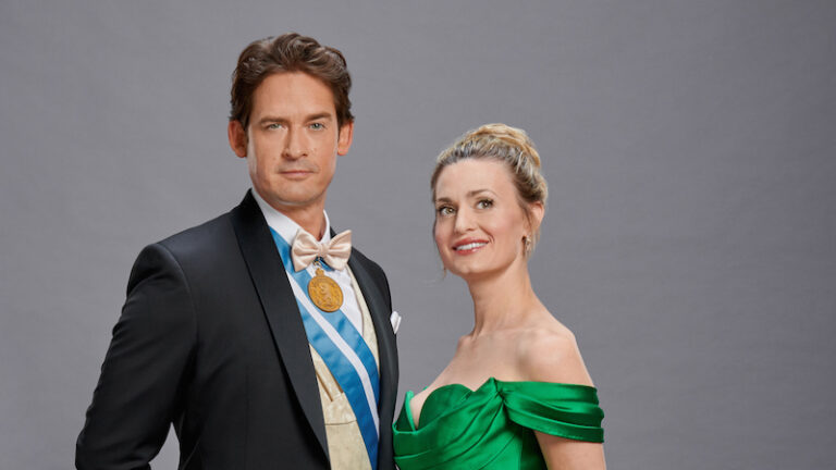 A case of mistaken identity leads to romance in new Hallmark movie A Not So Royal Christmas