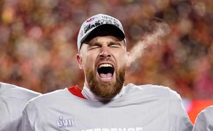 NFL super star Travis Kelce is a fan of Hallmark movies
