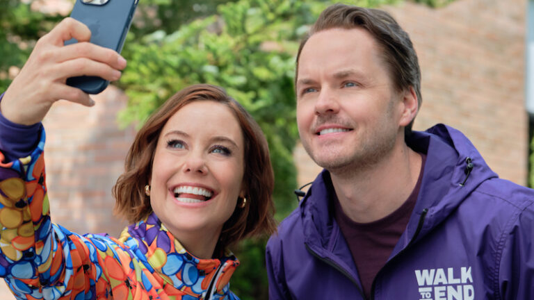 Ashley Williams and Paul Campbell star in new Hallmark movie about community, love, and the fight against Alzheimer’s